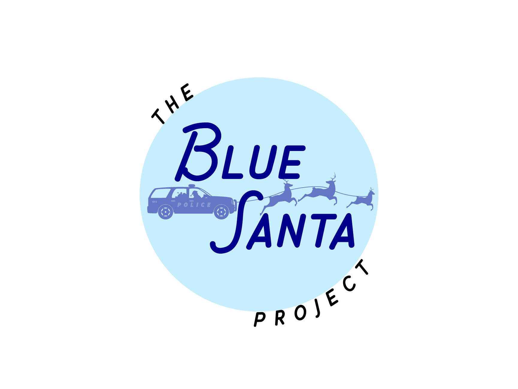 blue santa logo